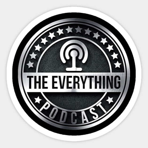 The Everything Podcast Classic Logo Sticker by The Everything Podcast 